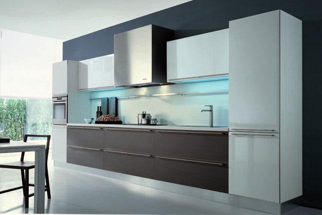 Shema boja kuhinje u stilu minimalizma