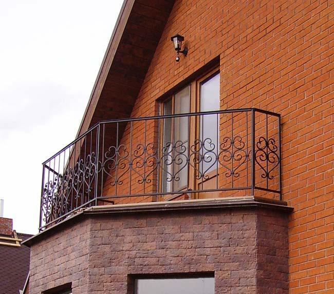 Необычная форма балкона