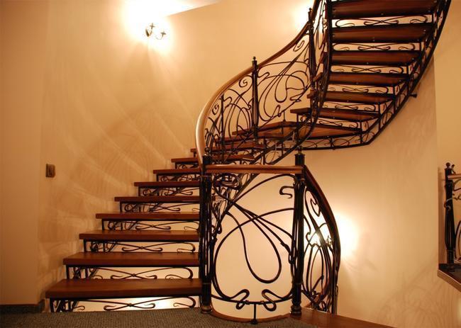 Эксклюзивная металлическая лестница